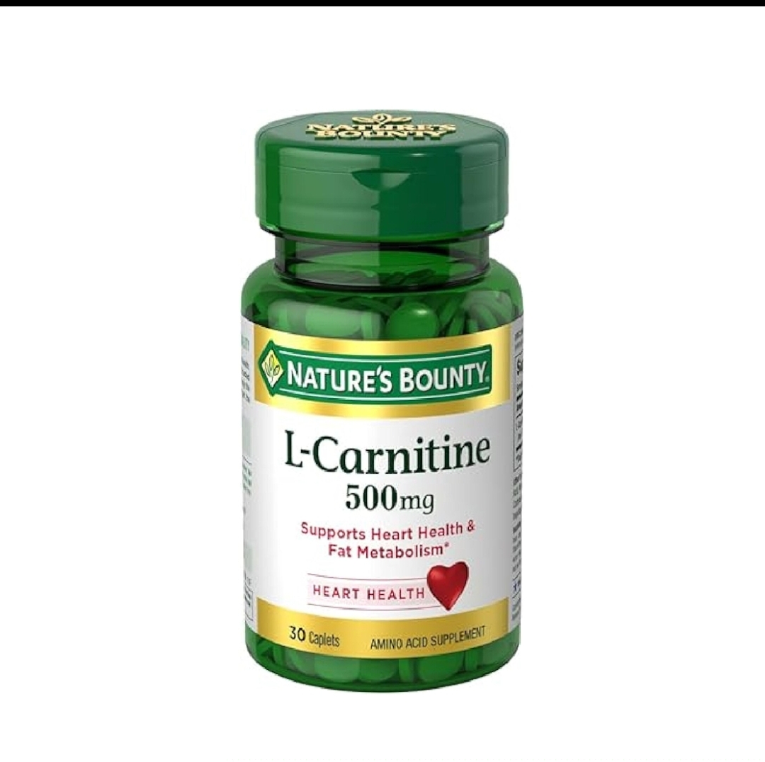 ال کارنیتین ۵۰۰ میلی‌گرم نیچرز بونتی – ۳۰ عددیNature’s Bounty L-Carnitine 500 mg – 30 Caplets
