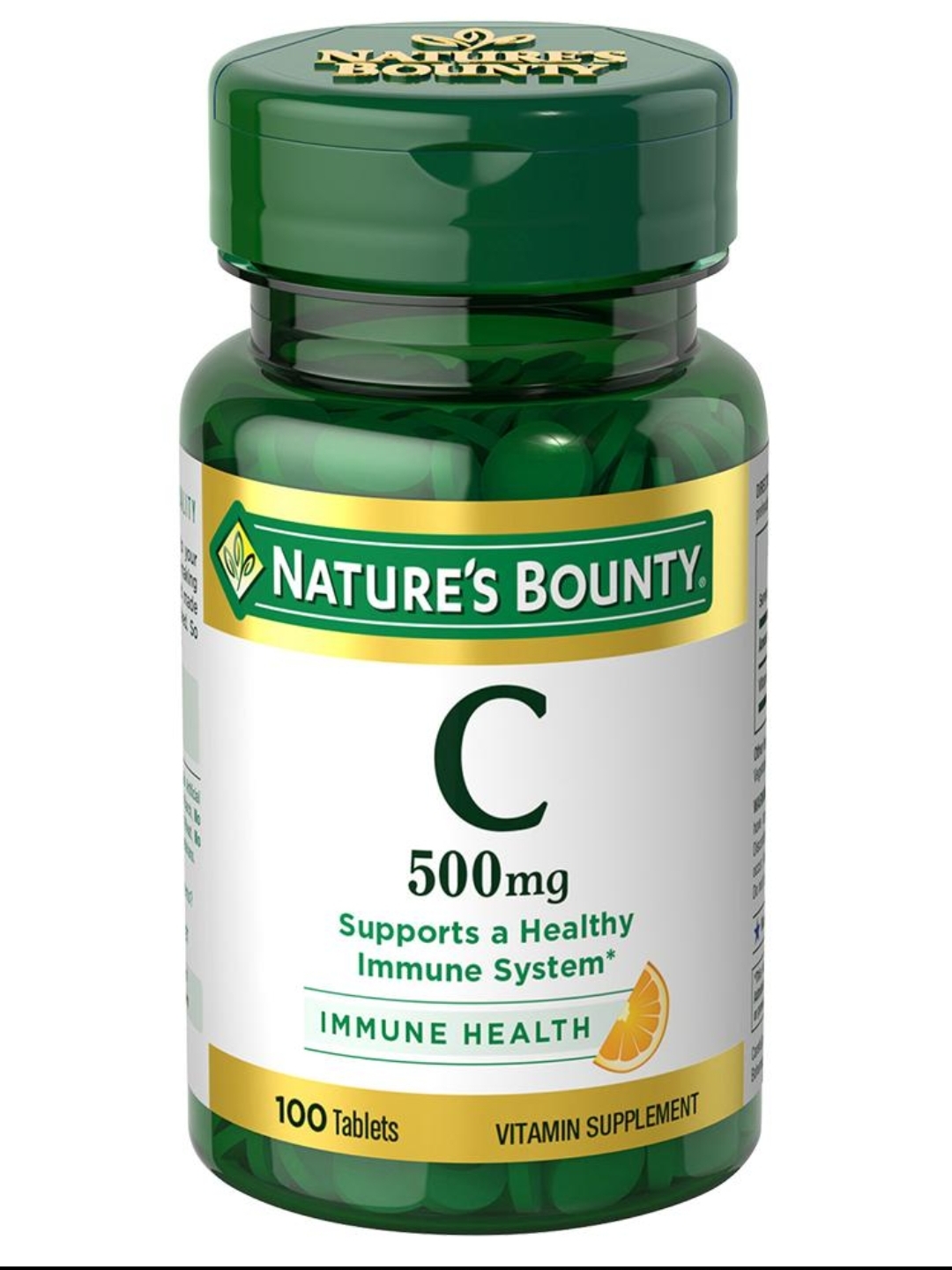 ویتامین C ۵۰۰ میلی‌گرم نیچرز بونتی – ۱۰۰ عددیNature’s Bounty Vitamin C 500 mg – 100 Tablets