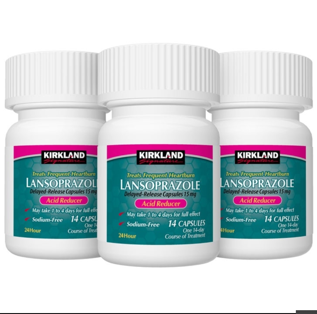 لانسوپرازول کرکلند ۱۵ میلی‌گرم | Kirkland Signature