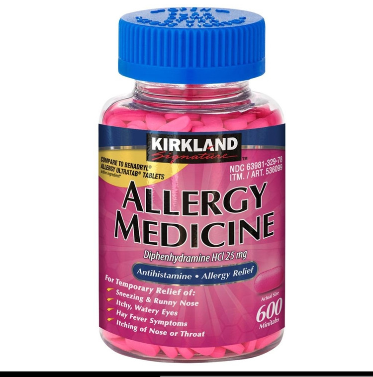 داروی آلرژی کرکلند | Kirkland Signature Allergy Medicine