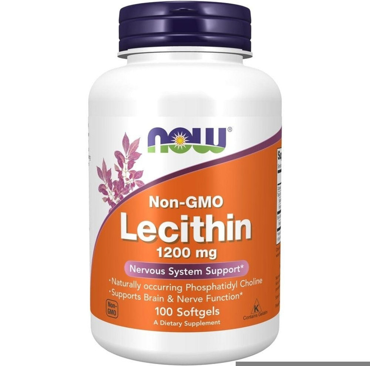 لسیتین ناو ۱۲۰۰ میلیگرم | NOW Lecithin 1200 mg