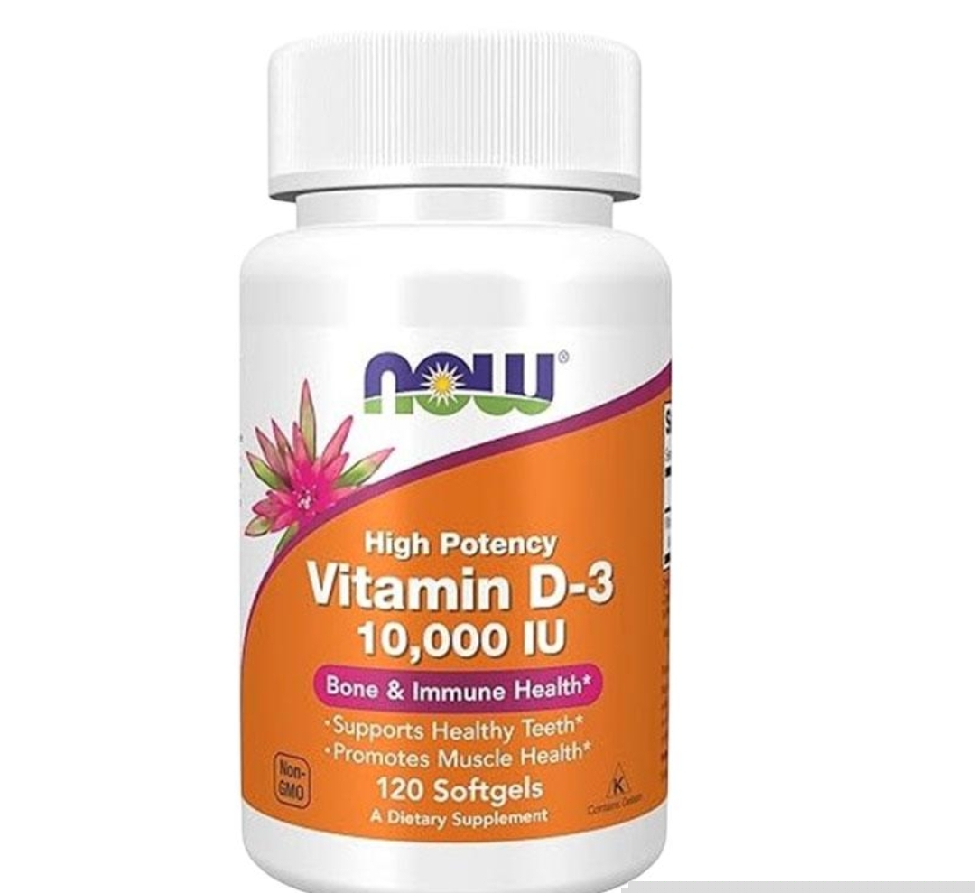 ویتامین D3 10000 IU ناو | NOW Vitamin D3