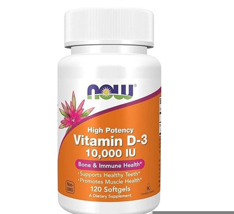 ویتامین D3 10000 IU ناو | NOW Vitamin D3