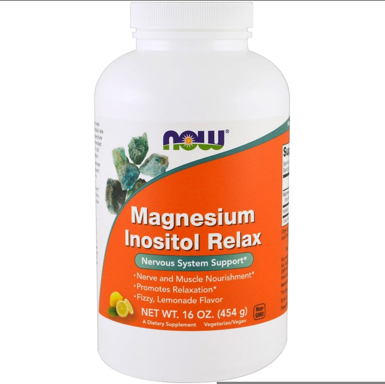 منیزیم اینوزیتول ریلکس۴۵۴گرم NOW | Magnesium Inositol Relax