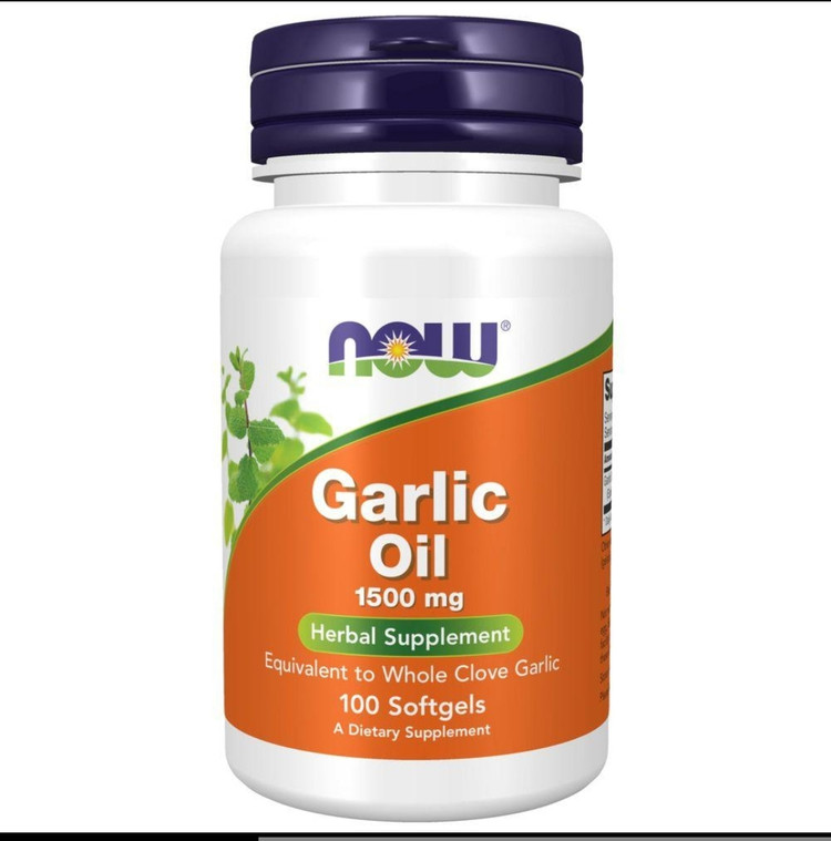 گارلیک اویل ۱۵۰۰ میلیگرم NOW | NOW Garlic Oil