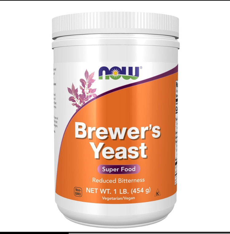 پودر مخمر آبجو NOW | NOW Brewer’s Yeast Powder