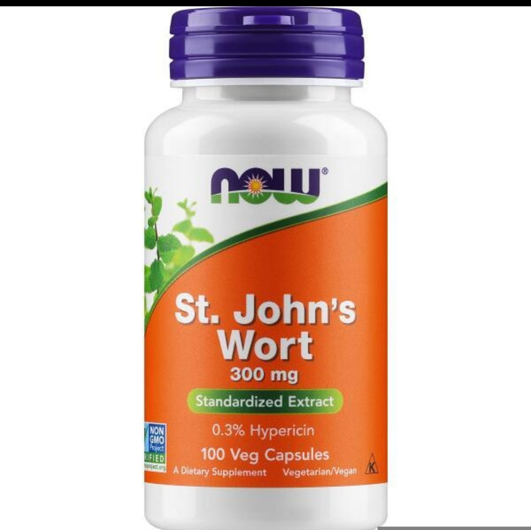 علف چای ۳۰۰ میلیگرم NOW | St. John’s Wort