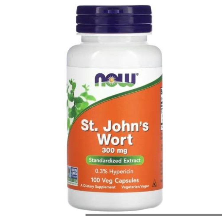 علف چای ۳۰۰ میلیگرم NOW | St. John’s Wort