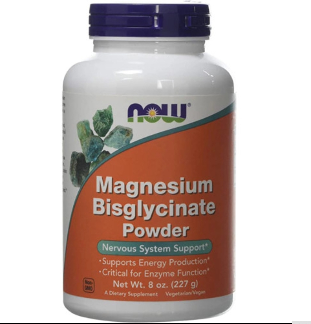 پودر منیزیم بیس‌گلیسینات ۲۲۷گرمNOW | NOW Magnesium Bisglycinate Powder