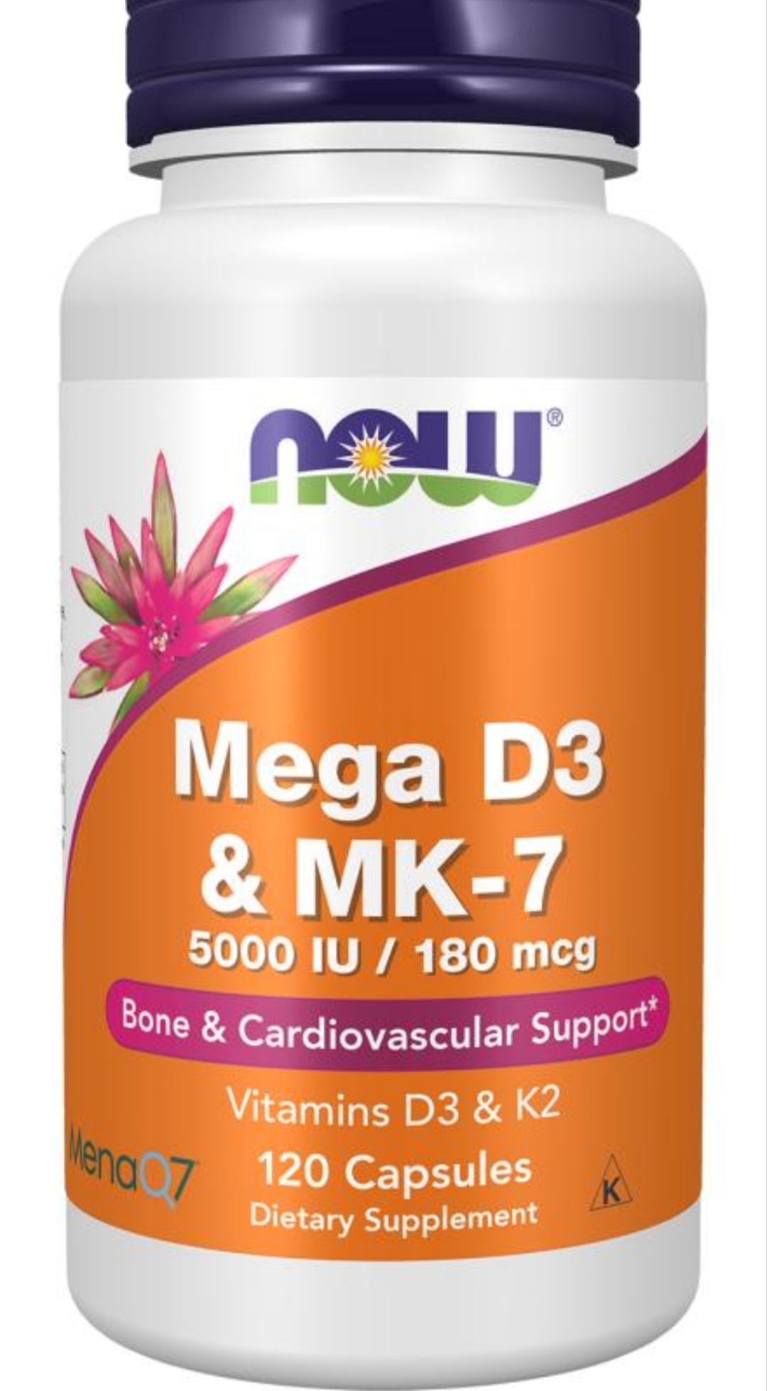 مگا D3 و MK-7 ناو ۱۲۰تایی NOW Mega D3 & MK-7