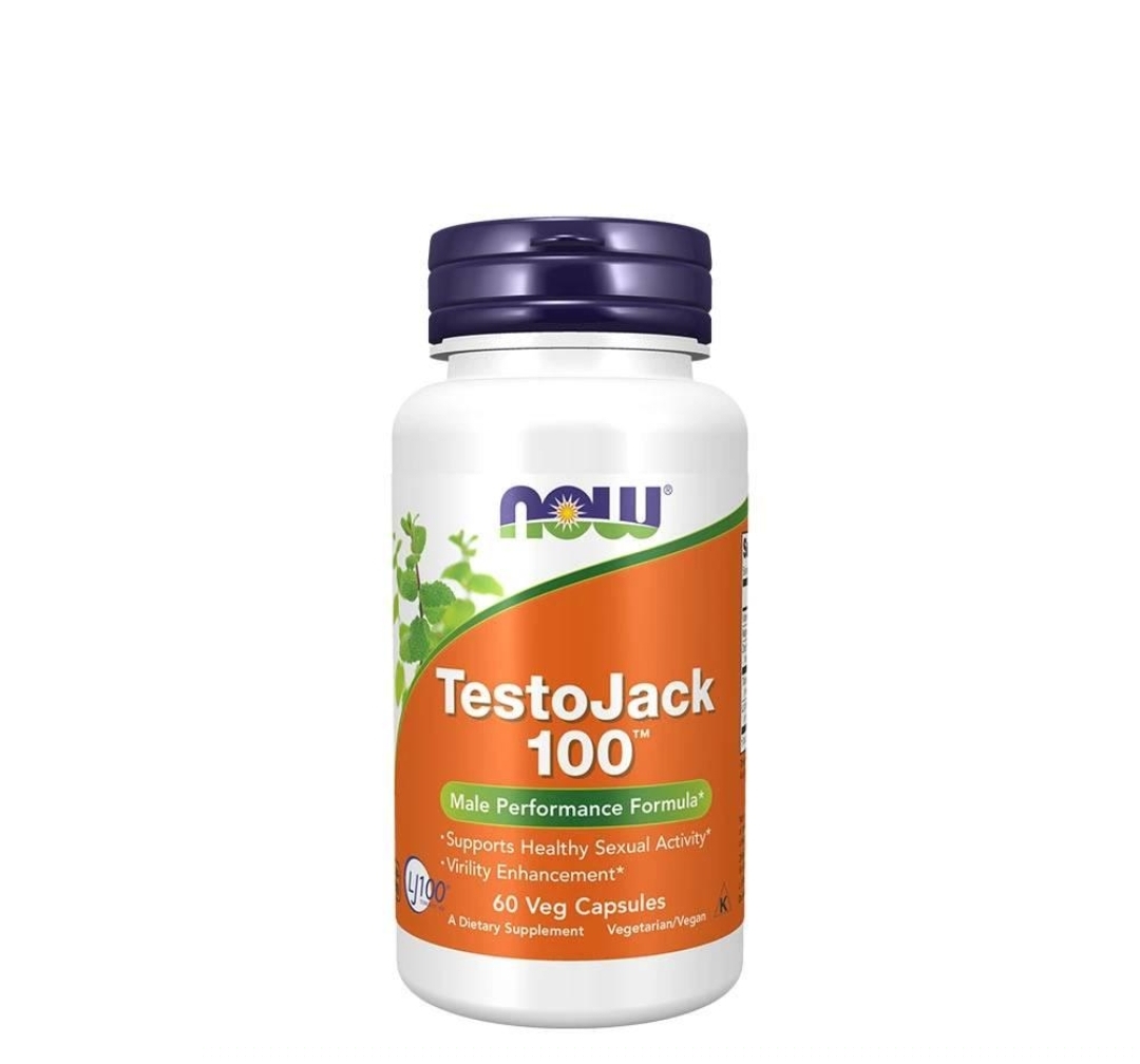 تستوجک 100 NOW – ۶۰ کپسول گیاهیTestoJack® 10