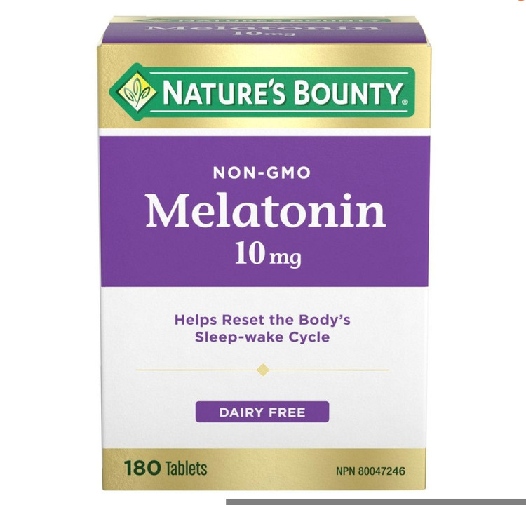 ملاتونین ۱۰ میلیگرم Nature’s Bounty – ۱۸۰ عددی