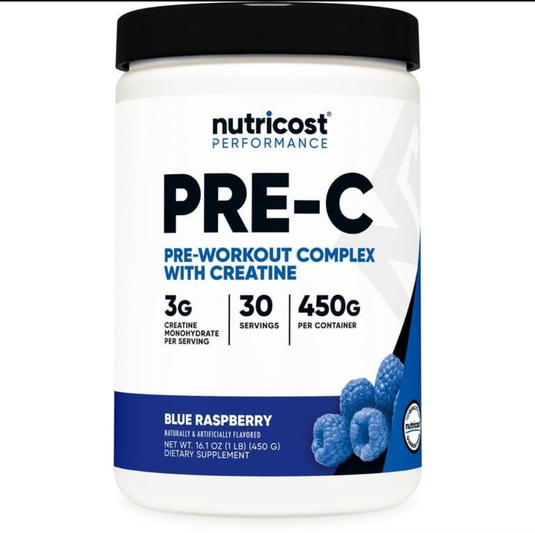 نوتریکاست PRE-C Pre-Workout Complex with Creatine – ۴۵۰ گرم