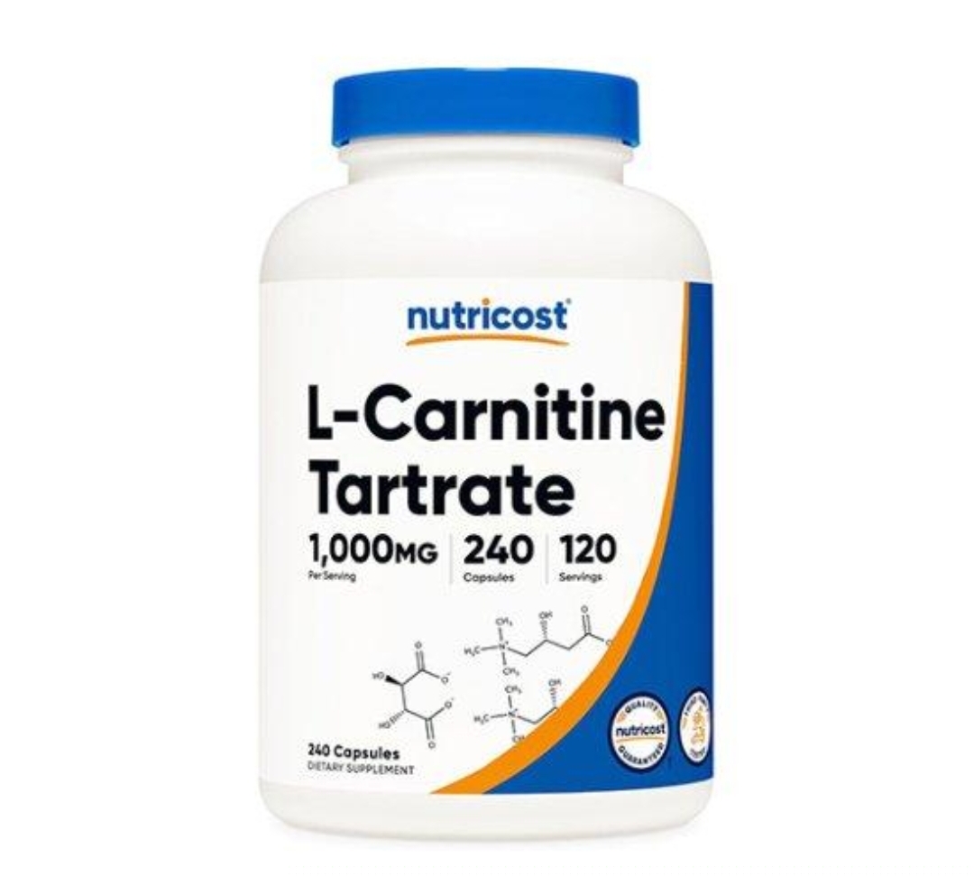 ال کارنیتین تارتارات ۱۰۰۰ میلی‌گرم نوتریکاست ۲۴۰عددی| Nutricost L-Carnitine Tartrate