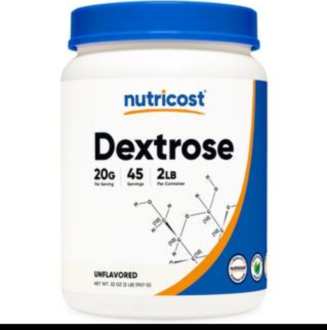 دکستروز نوتریکاست ۹۰۷گرم| Nutricost Dextrose Powder