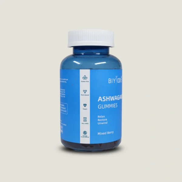 پاستیل آشواگاندا BIYODE – ۶۰ عددAshwagandha Gummies