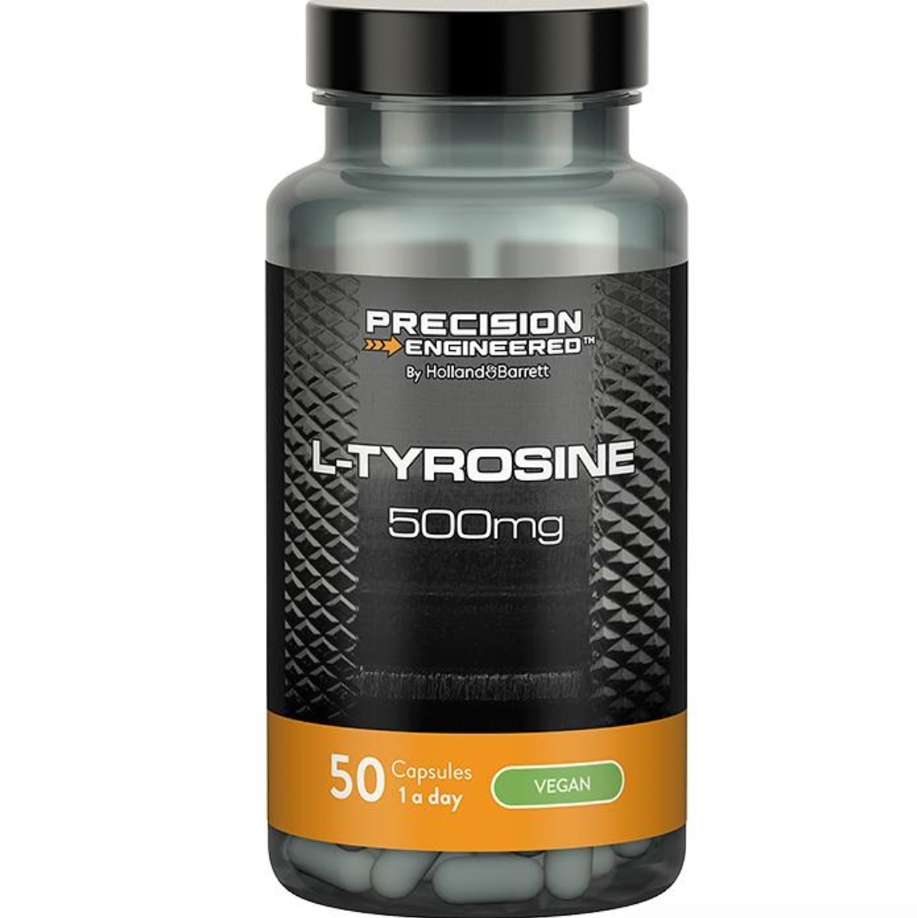 ال-تیروزین ۵۰۰ میلی‌گرم هالند اند بارت – ۵۰ کپسولL-Tyrosine 500 mgHolland & Barrett (H&B