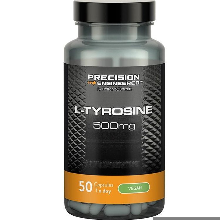 ال-تیروزین ۵۰۰ میلیگرم هالند اند بارت – ۵۰ کپسولL-Tyrosine 500 mgHolland & Barrett (H&B